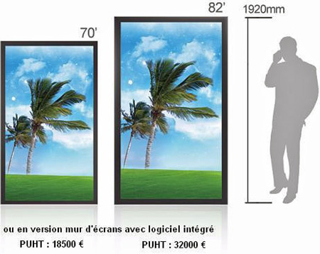 ecrans avec dalles samsung 